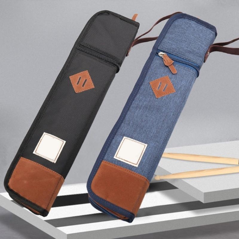 Music Drum Sticks Pouch Drumsticks Bag Drum Sticks Case Perfect for Music Enthusiasts and Studio Recording Session
