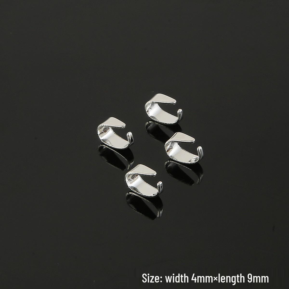 

Железная пряжка в форме семечка дыни 4x9 мм: Гладкий клипса-подвеска и застежка для браслета для изготовления украшений ручной работы