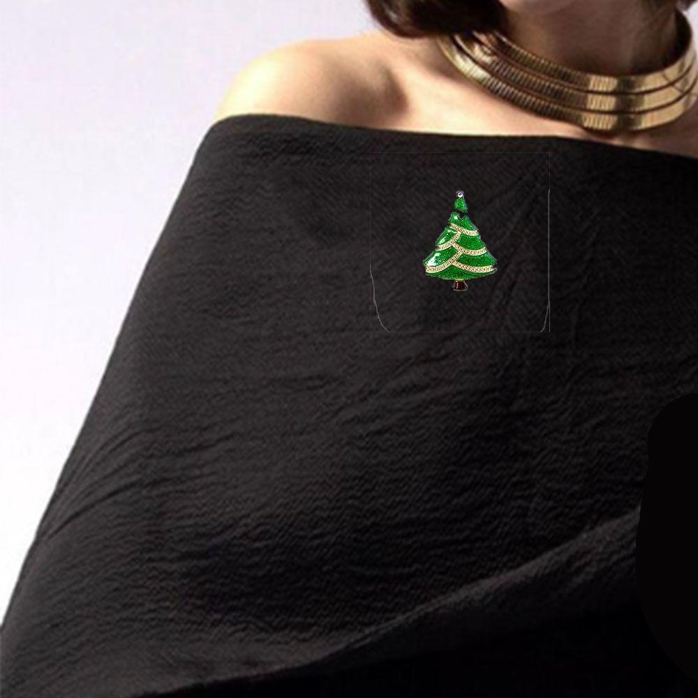 Drop Oil Snowflake Elk Brož Enamel Fashion Girls