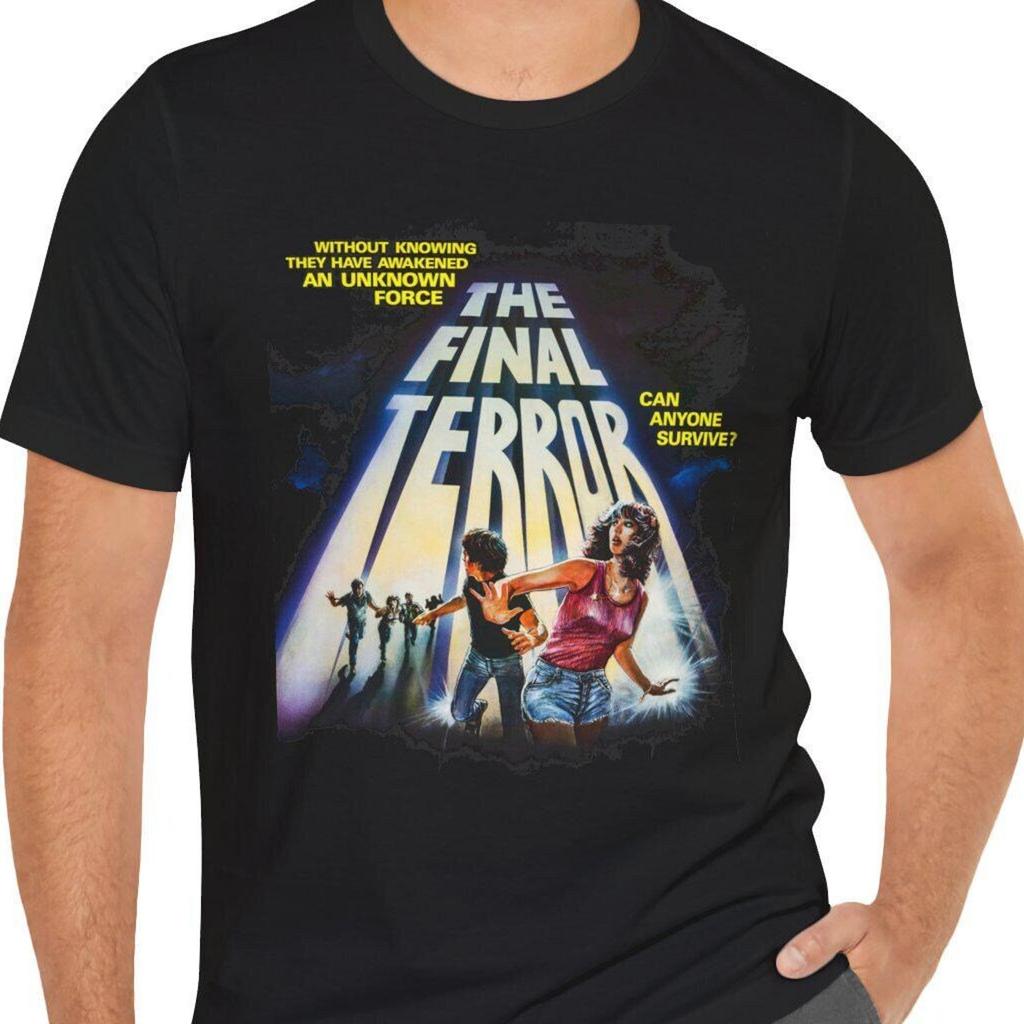 The Final Terror T-Shirt Black Short Sleeve Movie Tee