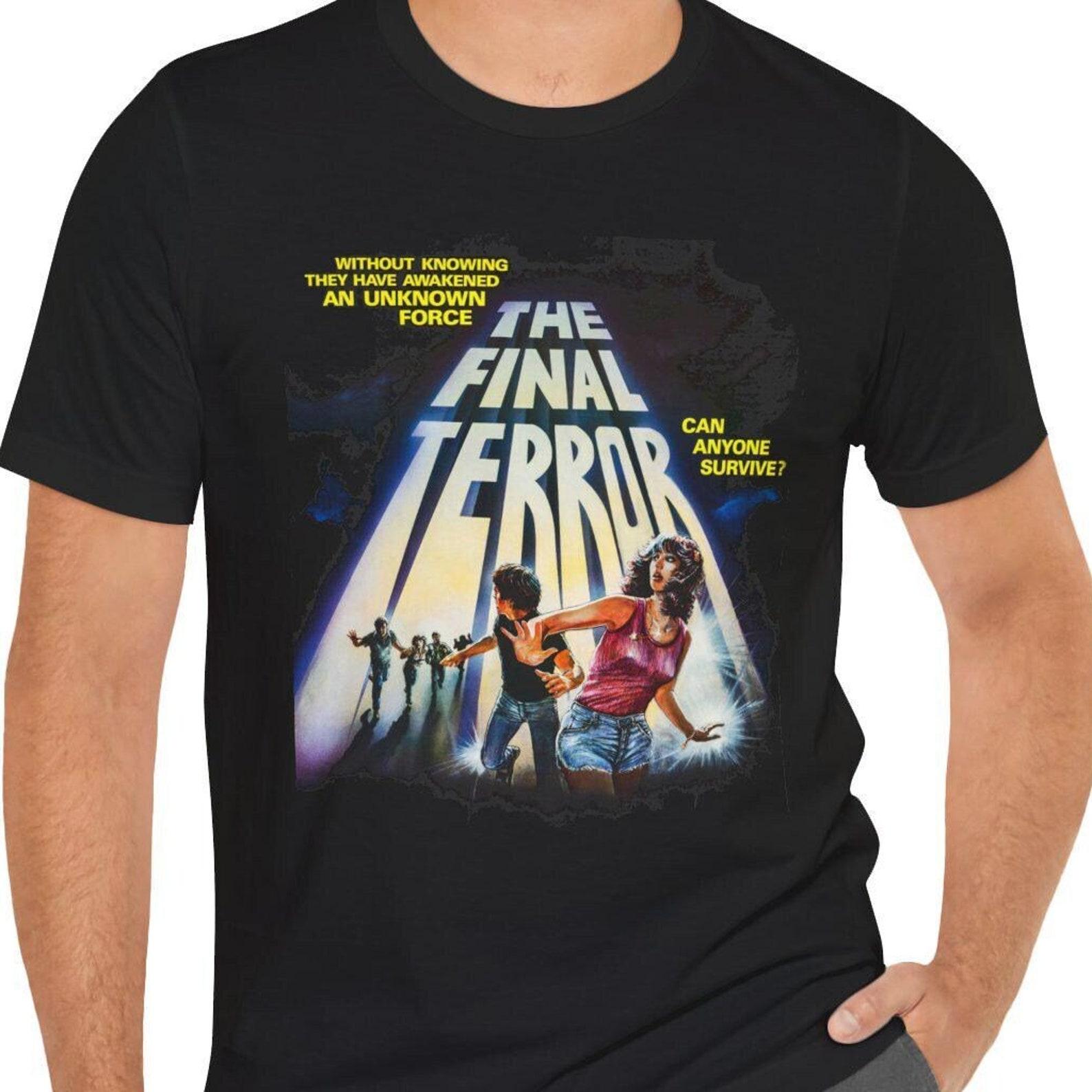 The Final Terror T-Shirt Black Short Sleeve Movie Tee 2XL