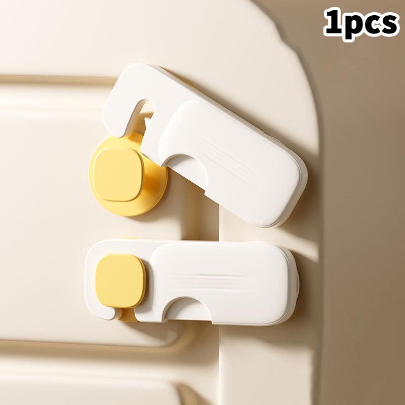 1 Stück Baby Anti-Quetschhand Schranktürschnalle Zuhause Kühlschrankschloss Multifunktions-Schubladensicherungen für Kindersicherheitsschutz