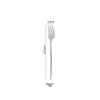Gold-Plated Portuguese-Japanese Stainless Steel Cutlery Set: Knife, Fork, Dessert Spoon, Chopsticks, Ice Cream Spoon, Fruit Fork