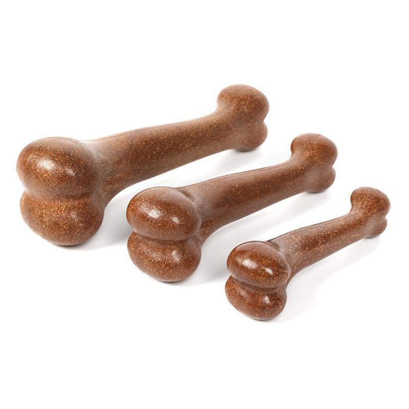 Dog Beef Flavor Bone Toys for Small Medium Large Dogs Non-Toxic Anti-bite Puppy Toys Pet Chew Dental Care Toys Dog Accessories