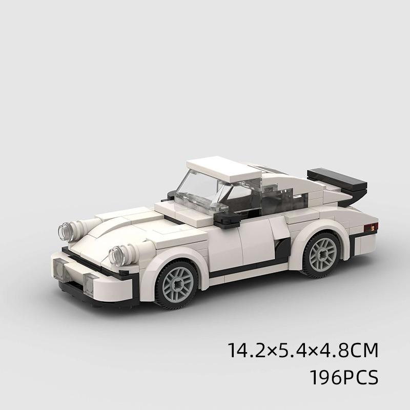 Kinderspielzeug Auto Modell Sportwagen Kompatibel Mit Rennen Kleine Teile DIY Bausteine Puzzle Technologie