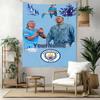 Haaland Custom Your Name Wall Decor Tapestry Art For Pet Memorial Birthdaywedding Party Backdrop Family Gift