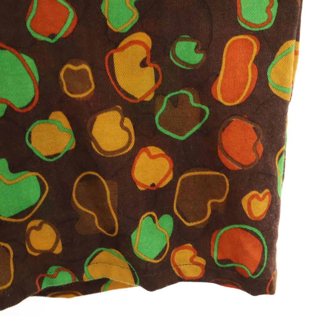 GIVENCHY 90s Silk Blend Old Long sleeve shirt 10 Brown Women Used