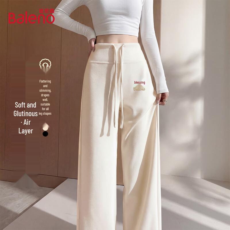 Baleno Women s Floral Straight-Leg Wide-Leg Casual Pants XL