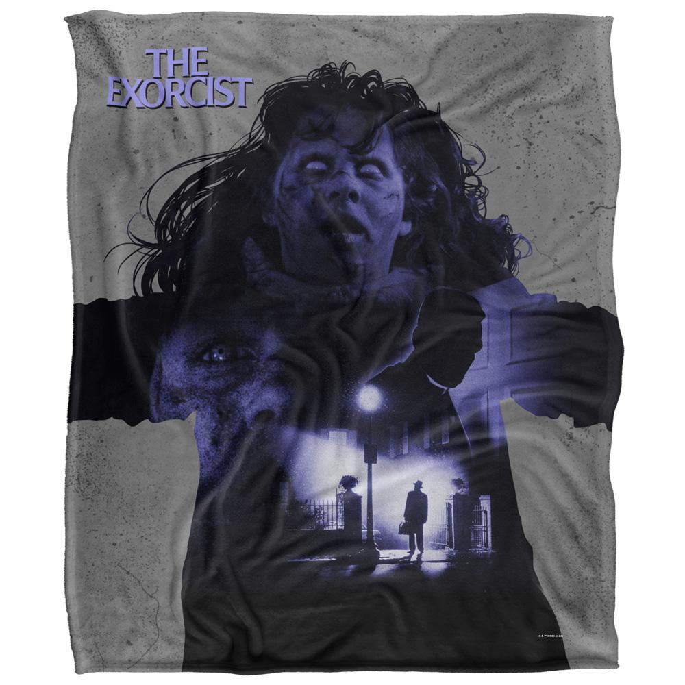 The Exorcist Movie Poster Blanket