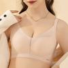 Seamless Bra Women's Smooth Mesh Adjustable Underwear Gathering Bra Thin Style Push Up Bra