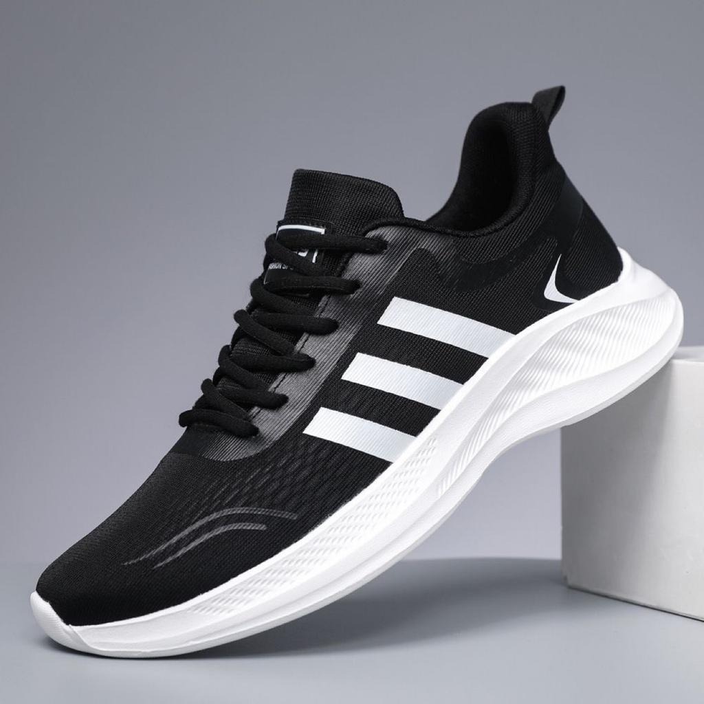 Sneakers Spring running shoes Students wear breathable and lightweight soft soles