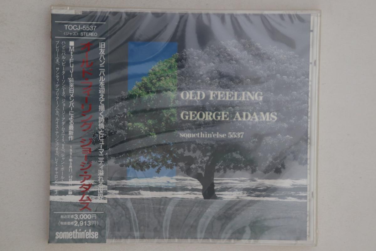 

CD GEORGE ADAMS - Old Feeling TOCJ5537PROMO SOMETHIN ELSE 1990 Japan Obi Jazz Used