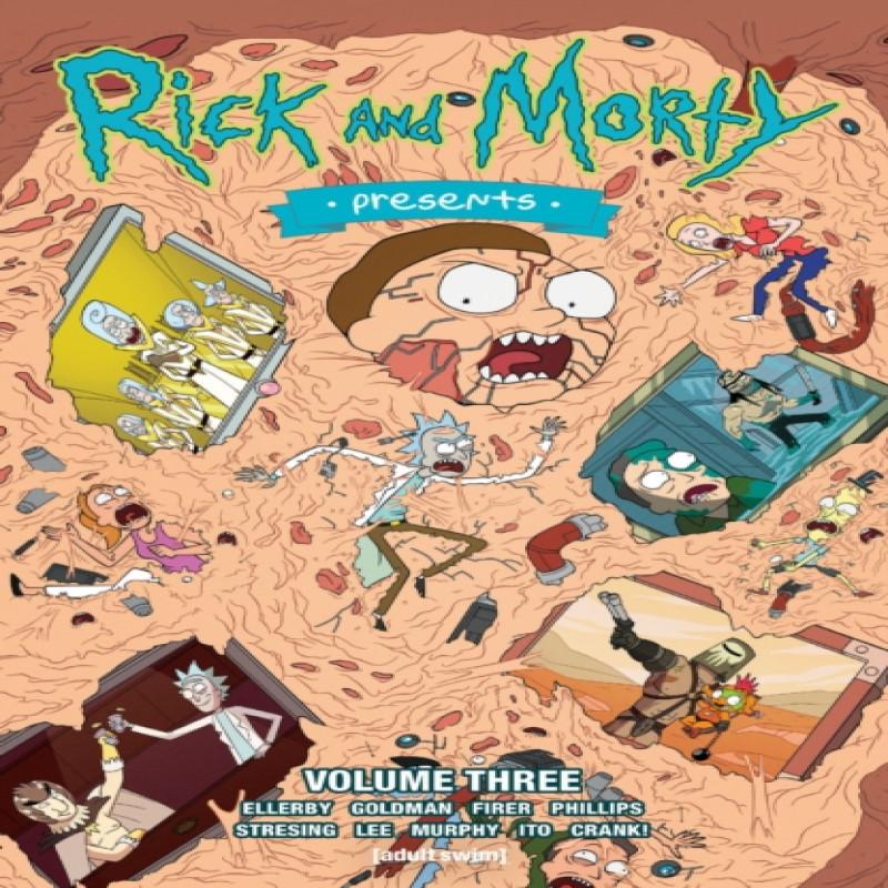 Rick and Morty Presents Vol. 3 by Jake Goldman Paperback Book 9781620108833