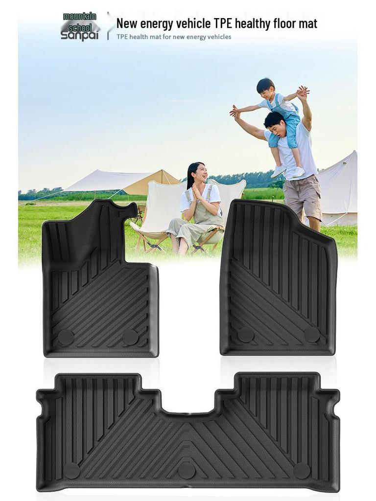 24 Chery ICAR03/JAECOO J6 TPE Floor Mats & Trunk Mats
