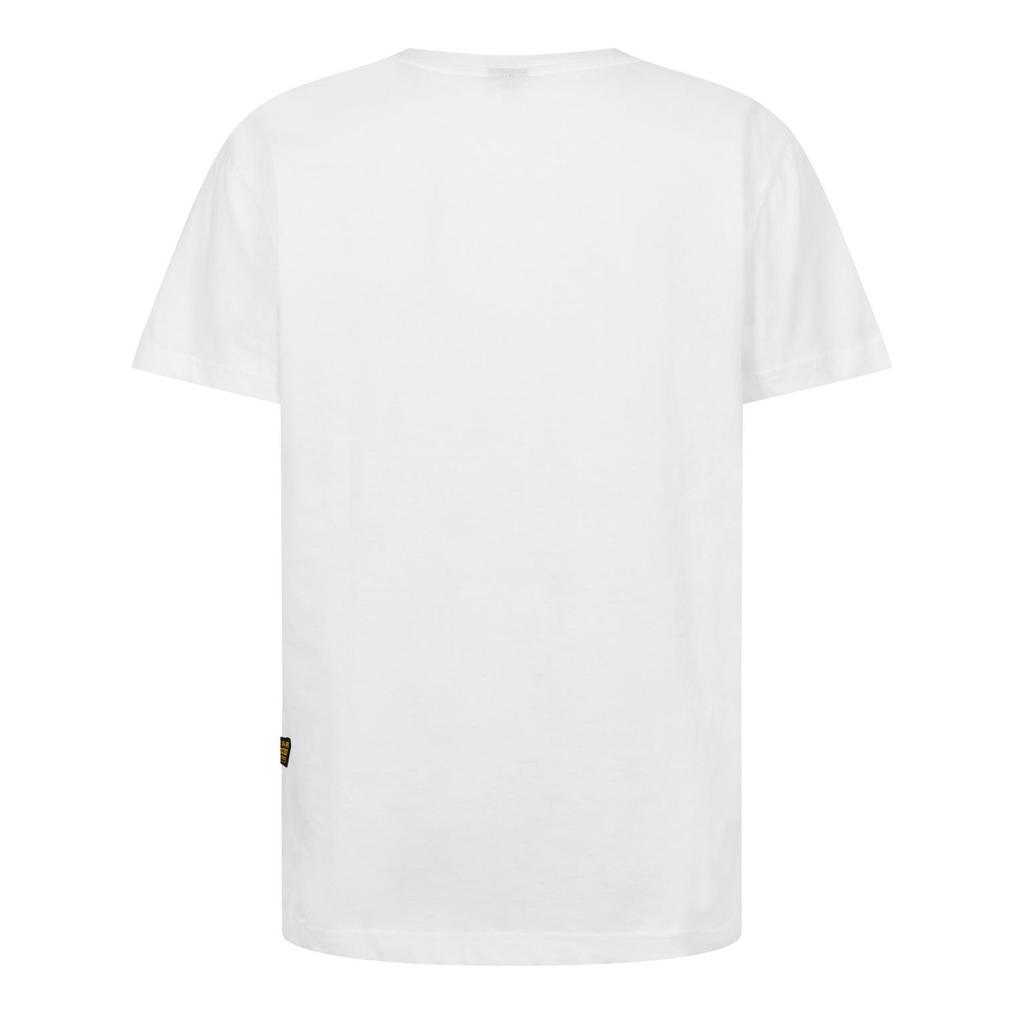 G-Star Mens Lettering Organic Cotton Regular T-Shirt