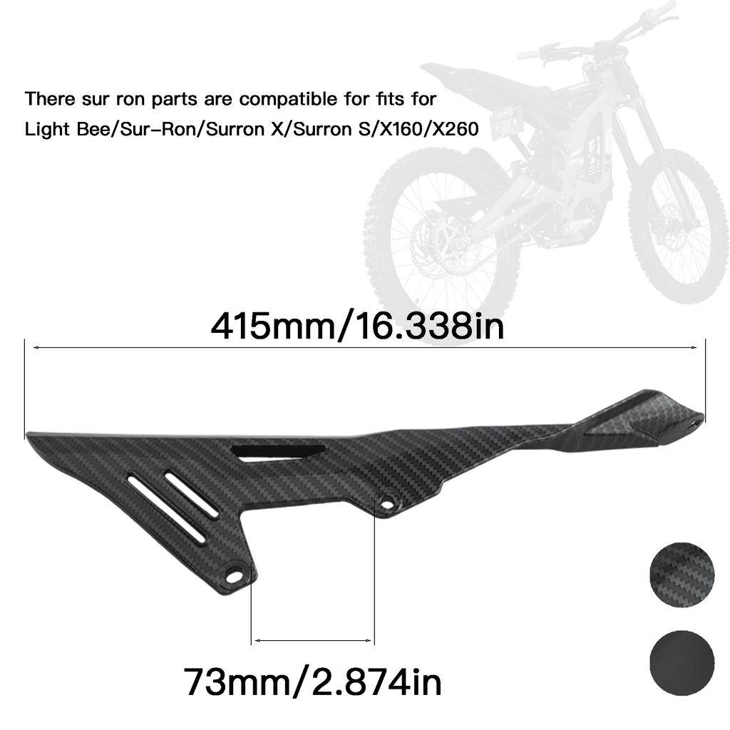 For Surron Parts Electric Motorcycle Chain Guard Chain Shield Protection Cover For Sur Ron Light Bee X S Universal Accessories