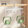 2Pcs Hanging Hangers with Hooks Strong Load-bearing Multipurpose Underwear Socks Hangers Belts Ties Scarves Organizers