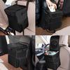 Waterproof Car Trash Can Bin Dump Storage Portable Multifunction Organizer Garbage Closeable Foldable Interior Auto