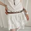 Wax Line Ethnic Style Belt Flower Women Woven Belt Elegant Bohemian Style Waist Chain  Female/Girls