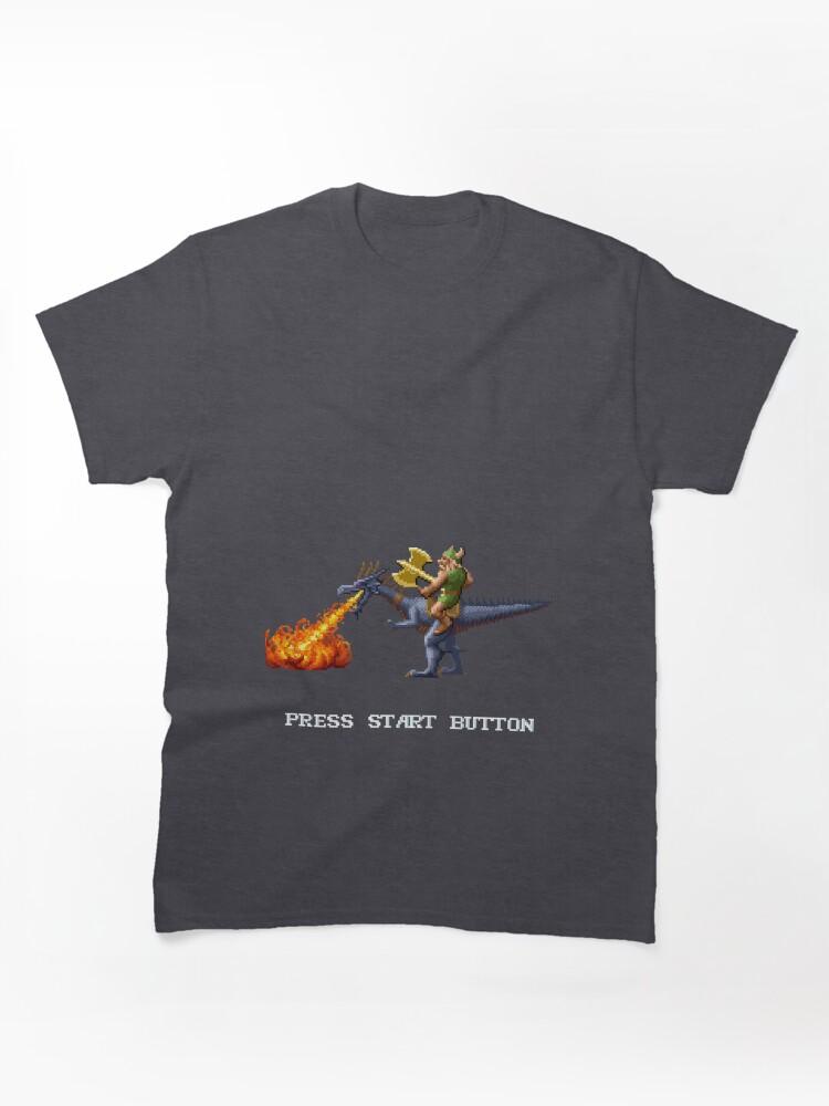 Golden Axe Golden Axe Pixel Style- Retro Dos Game Fan Shirt 2 Classic T-Shirt