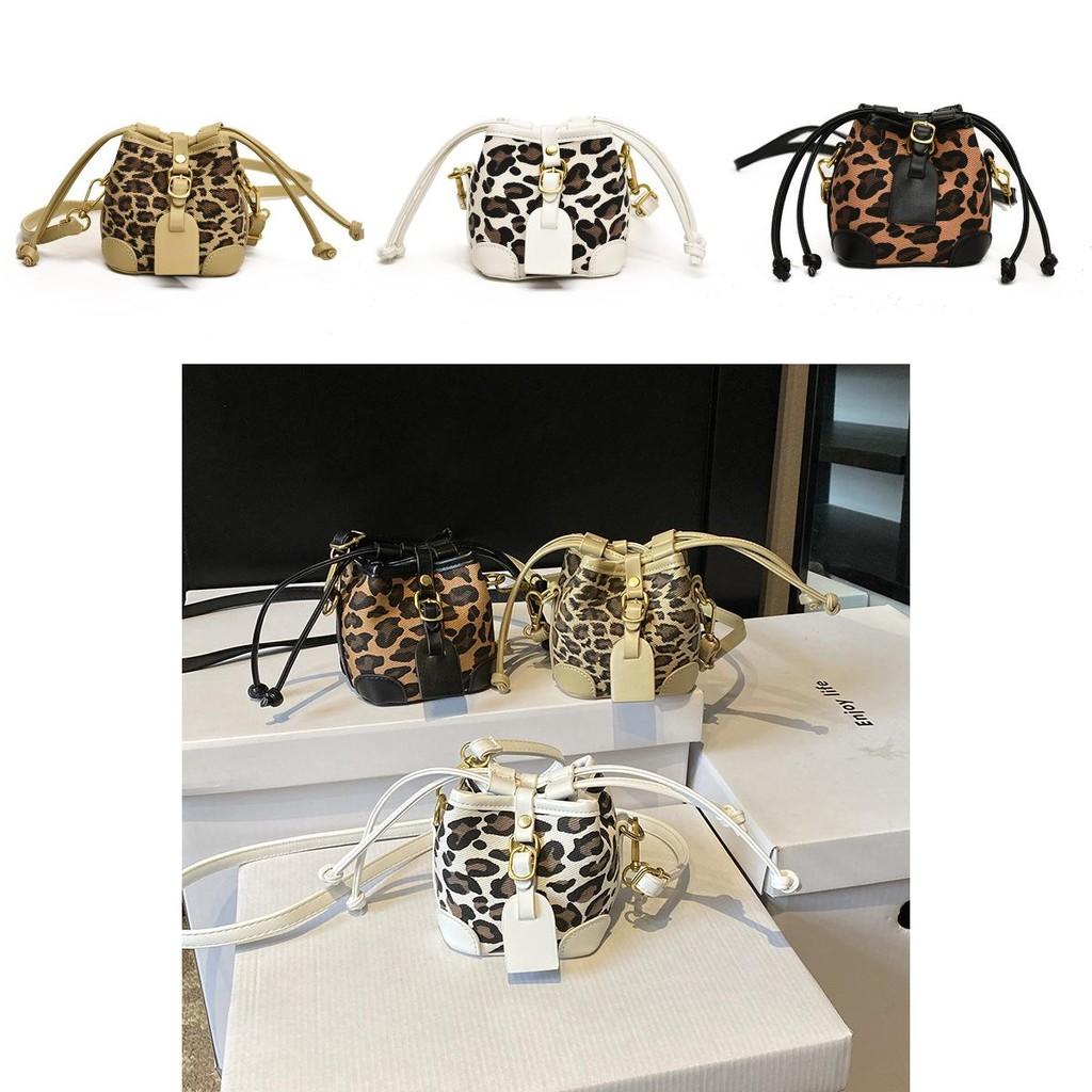 And Modern Cool Leopard Print Mini Drawstring Bag For Boys And Girls Perfect For Preschool