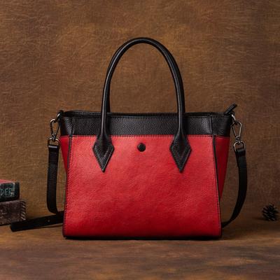 Genuine Leather Women Fashion Handbags Vintage Design Crossbody Bags Brand Shoulder Bag