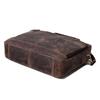 Leather Briefcase Bag Mens Laptop Messenger Bag Office Shoulder Bag Personalized Handbag for Men and Women Classic Gift for Him
