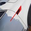 2pcs Car Side Fender Reflective Safety Strip Stickers Auto Warning Reflector Tape For Honda Civic Accord Jazz City CR-Z Insight RF6