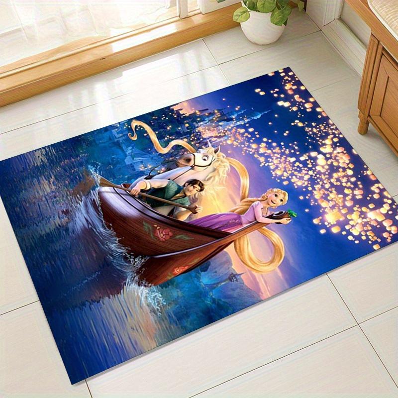 

1pc. Disney Tangled Rapunzel Long Hair Boat Rug Carpet for Home Office Chair Cover Outdoor Decoration Giftz049058 60cm by 90cm
