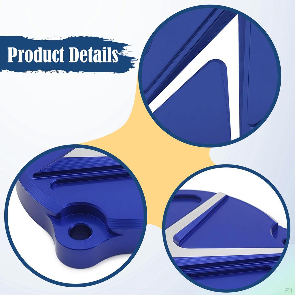 Motorcycle Engine Stator Guard Cover Simple Installation Replace Parts Protector Crap Flap