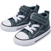 Converse Chuck Taylor All Star EasyOn Mid TD Malden Street - True Nature Sneakers dla niemowląt Zielone Białe Czarne A10762C