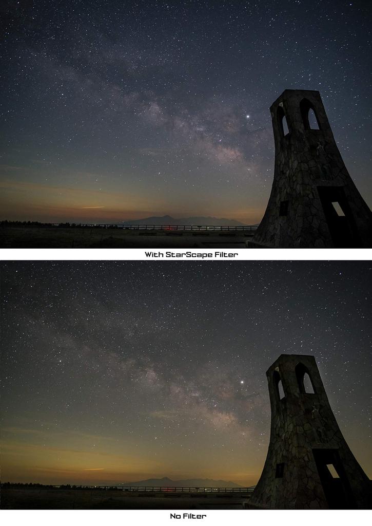 Marumi Objektivfilter 67mm StarScape für Sternenklare Nachtansicht Fotografie Wasserabweisend Spritzwassergeschützt Dünner Rahmen Hergestellt in Japan