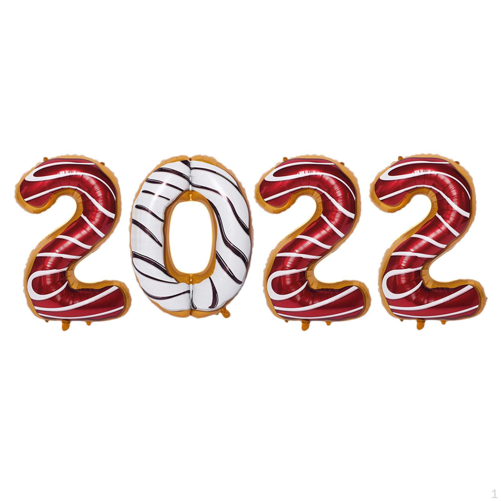

Balloon for Year Birthday Party Supplies Donuts
