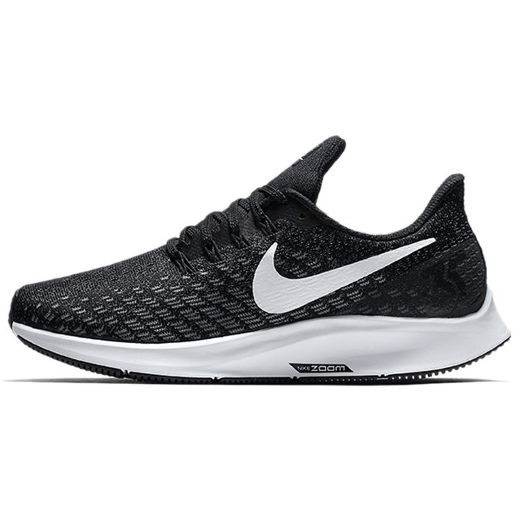 

Черные женские кроссовки Nike Air Zoom Pegasus 35 White-Gunsmoke-Oil-Grey 942855-001