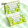 Adults Sensory Toy 26-Key Keyboard Fidget Toy, Animal Theme Push Bubble Keyboard, Tactile Pressing Stress Relief Mini for Backpack Purse Charm