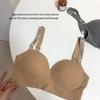 A638 Women's Sexy Polka Dot Push-up Bra and Rhinestone Underwear Set