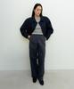 Beullaengkeulumumeon Washed Roll-Up Pants_Blue