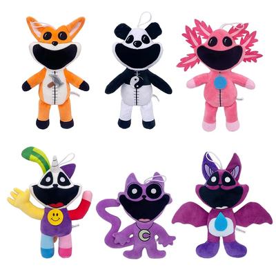 New 30cm Smiling Critters Plush Toys Hopscotch Cat Nap Plushie Doll Kawaii Stuffed Decoration Christmas Gift Kids