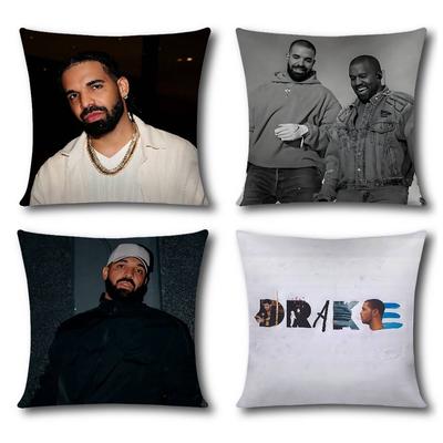 D-Drake Cool Kissenbezug Dekokissenbezug Nordischer Vintage-Stil Kissenbezüge Heim Wohnzimmer Sofa Couch Sitz Dekor