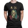 Men T-Shirt AC Band Music DC Ghost Flower Casual 100% Cotton Tees Short Sleeve Cool Hip Hop Harajuku T Shirts Crewneck Printing
