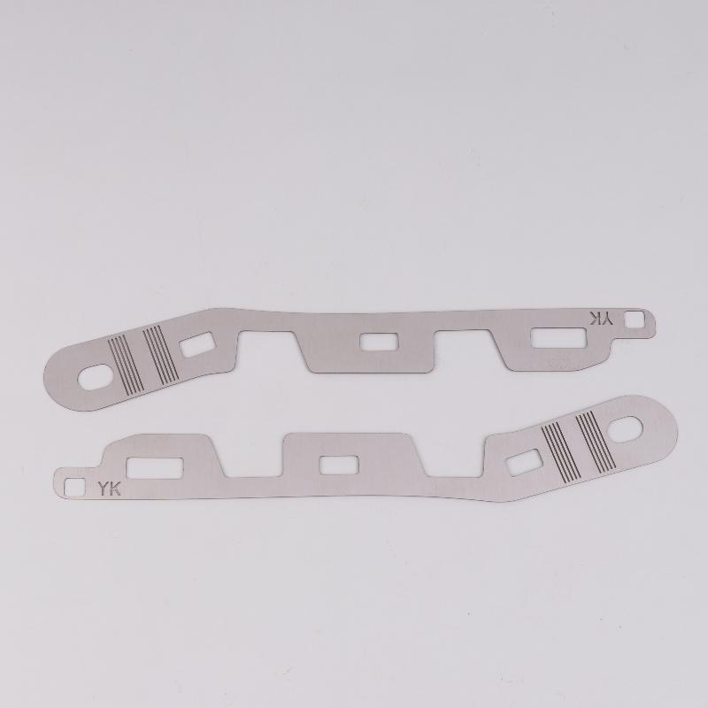 2Pcs Front Bumper Repair Metal Plate Buckle Broken Opening Rotten Buckle Repairer Bracket For Verna 2010-2016
