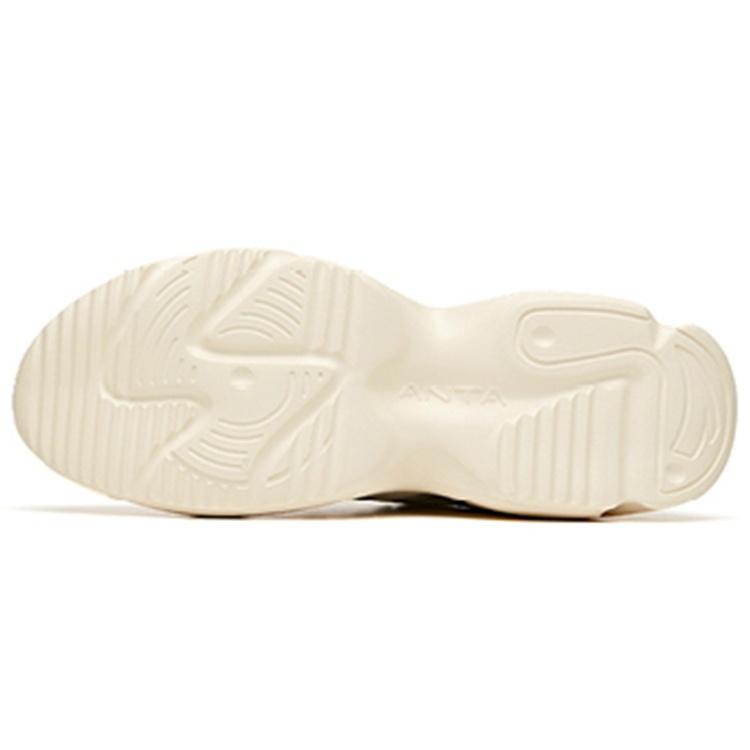 (WMNS) ANTA Running Series Sneakers 'Ivory Grey' Women's 922035583-1