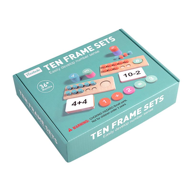 

Деревянная игрушка-счетчик для математики в раннем детстве: Сложение и вычитание