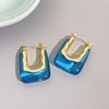 Vintage Bohemia Turquoise Cowboy Hat Boots Horse Earrings for Women Trendy Exaggerate Earring Party Wedding Jewelry Gift