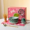 Matcha Set Matcha Whisk Set, Ceramic Matcha Set 7 Pcs Matcha Kit for Matcha Lovers (Cherry Blossom Pattern) Matcha kit