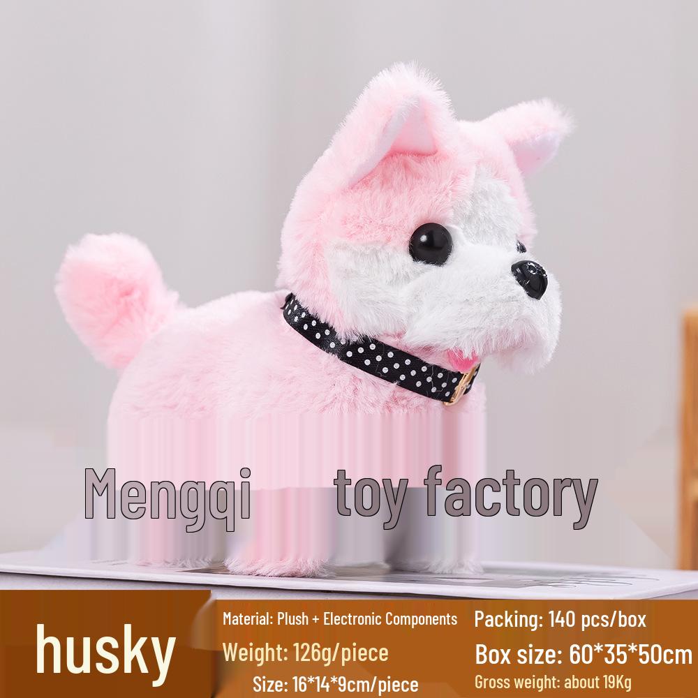 Plush Electric Toy Rabbit - Cute, Walking, Talking Simulated Pet Doll for Kids