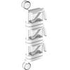 RuHan Rotating Suction Cup Wall-Mounted Spice Rack