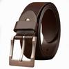 Retro Cowhide Belt Men'S Pin Buckle Belt Business Casual Trendy Men'S Simple Leather Belt