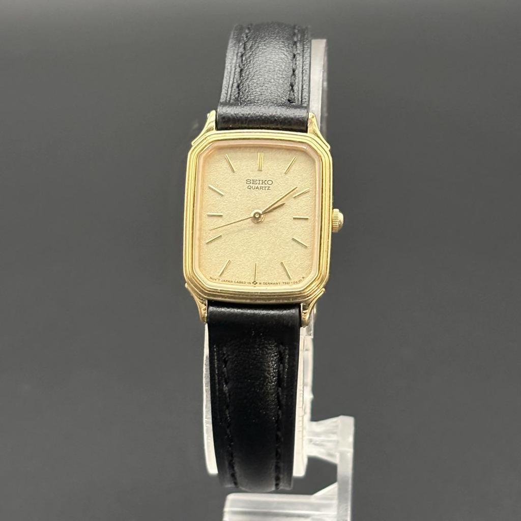 [USED] SEIKO Women's Watch Gold Black