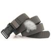 Zinc Zinc Alloy Buckle Canvas Belt Adjustable Waist Belts Durable Jeans Waistband  Outdoor